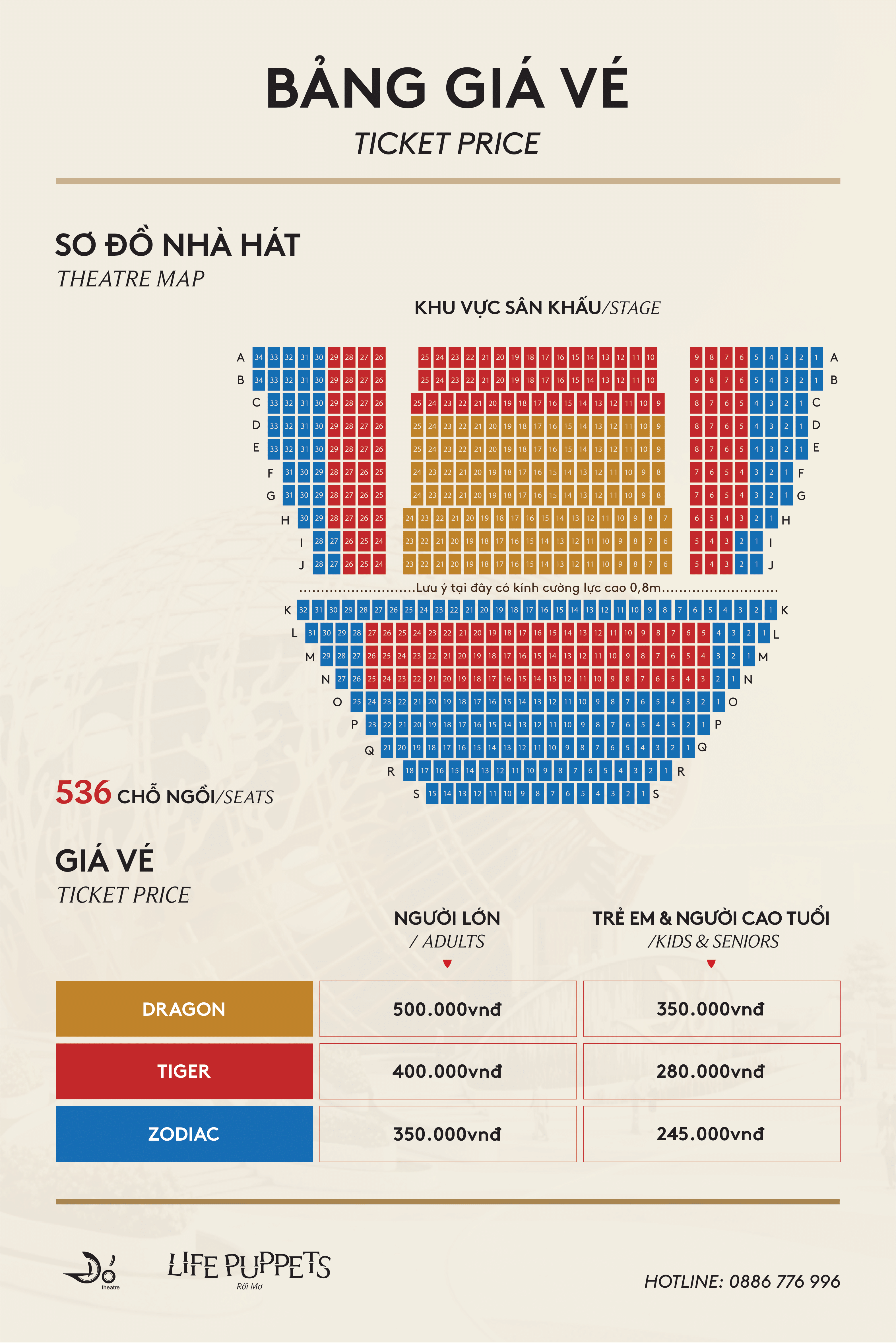 Giá vé và chỗ ngồi